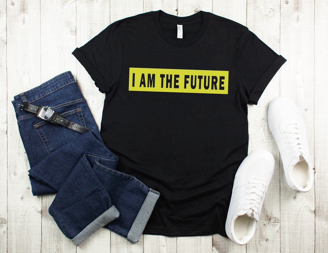 I AM THE FUTURE-Black/Yellow